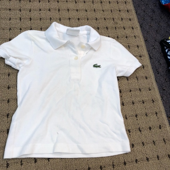 lacoste girl shirts